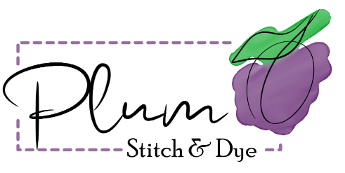 Plum Stitch and Dye